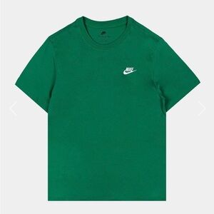 Nike NSW Club Mens Short Sleeve Shirt Green